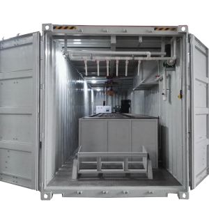 2000 KG Air-cooled Container Block Ice Machine for High Productivity and