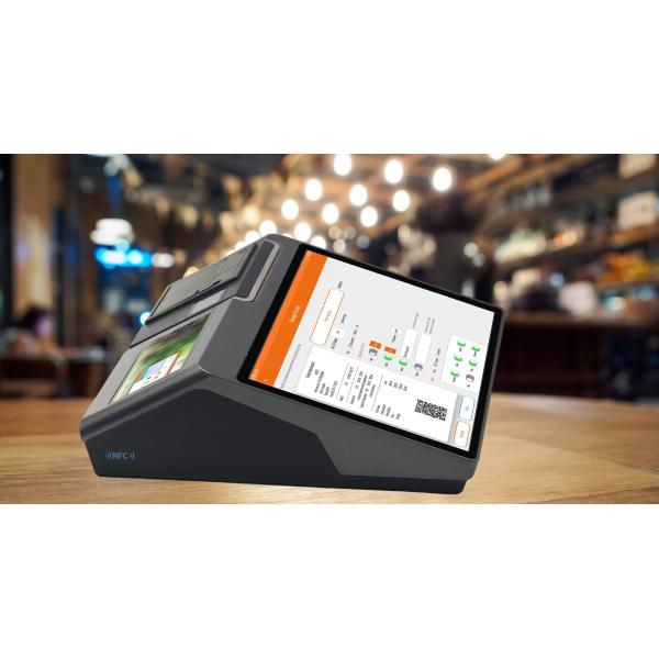 12.5 Inch HD 1080P IPS Screen POS System with Built-In Thermal Printer and Wifi BT Support
