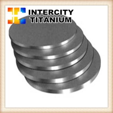 China Factory Supply ASTM b381 GR5 titanium forged round target titanium disc in stock
