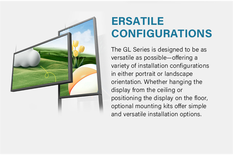 75 Inch Indoor Vertical 4K LCD Digital Signage Display With Free Cloud Based CMS Touch Screen Wall Mounted For Advertising