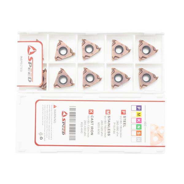 SPEED Carbide Threading Tools 16IR 16ER AG60 14W 8UN 1.0ISO 2.0ISO 300ISO 4.0ISO Pitch Cnc Cutting Inserts