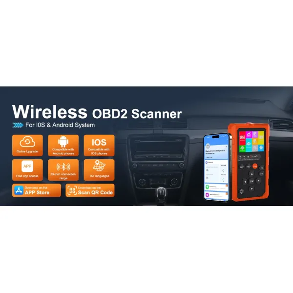 Xtruck 819 Car Diagnostic Tool All System Obd2 Scanner Freeupdate,Code Reader And Display Monitor