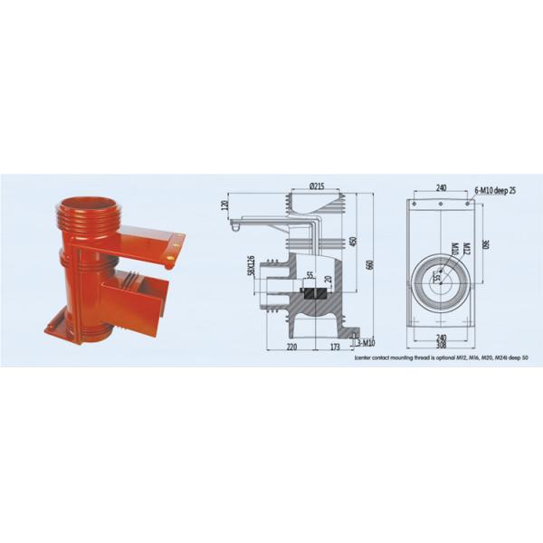 Epoxy Resin Shielding Contact Box For Ac Movable Metal Clad Enclosed Switch Gear