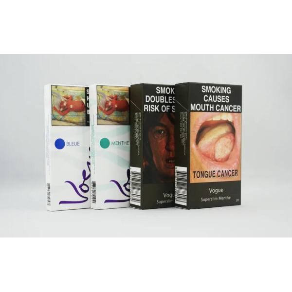 Smoking Packs Cigarette Boxes Paper Packet Tobacco Plain Standardized Packaging