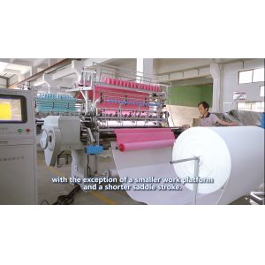 CS64-2 Lock Stitch Quilting Machine , Digital Control Garment Manufacturing