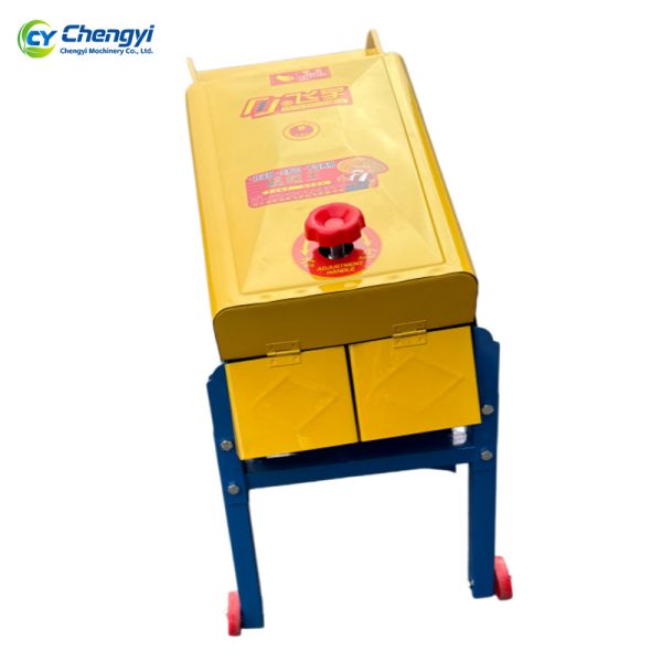 Steel Double Roller Corn Sheller Machine Reliable Corn Peeling Machinery