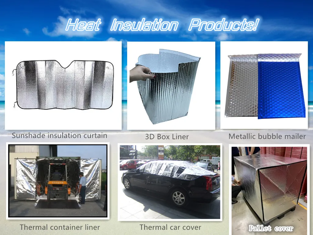 Sound Proof Double Sided Aluminum Foil Bubble Insulation For Walls