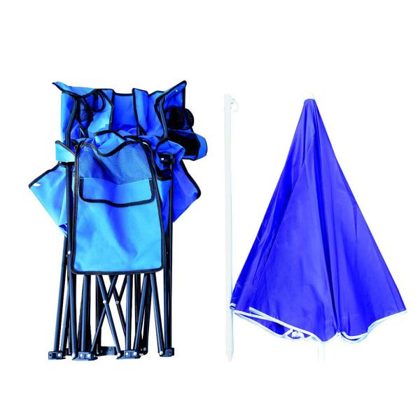 Great Strength Folding Picnic Chair With Umbrella