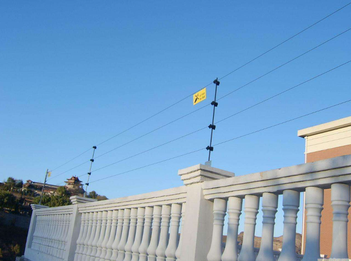 Vandal Resistant Galvanized Electric Perimeter Security Fence For Farm