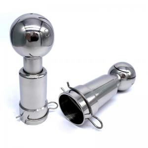 China 304 and 316l Silver Spray Ball for Effective Cleaning of Stainless Steel Beer Tanks on sale