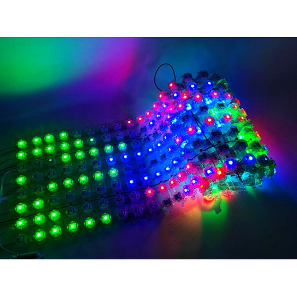 SMA5050 P50 Waterproof Flexible LED Mesh Screen Building Media