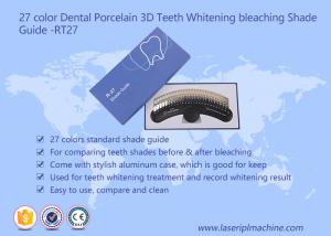 China RT27 3d Teeth Whitening Bleaching Shade Guide 27 Color CE Certification on sale