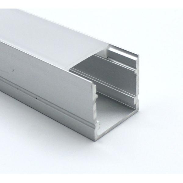 1m 2m 3m LED Aluminum Profile For LED Lighting Strip Outdoor Super Slim Recessed