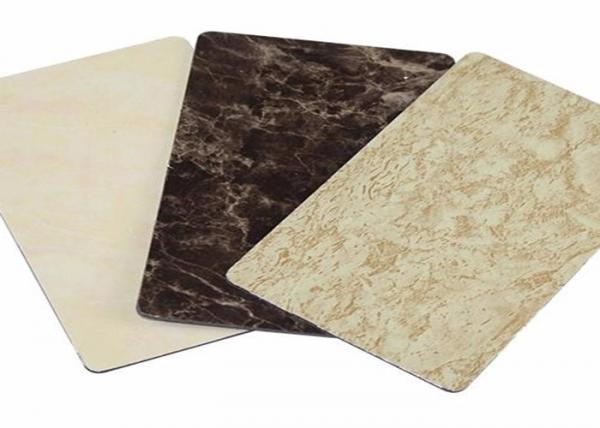 Quality ACP Panels Antibacterial Board 4mm Marble Granite Interior / Exterior Decorative for sale