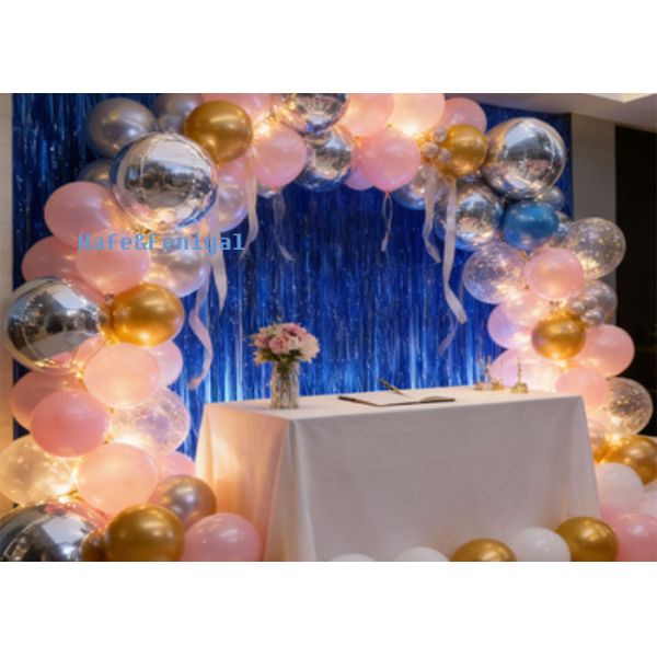 Inflatable Silver Mirror Balloon: Effortless Elegance & Sparkle