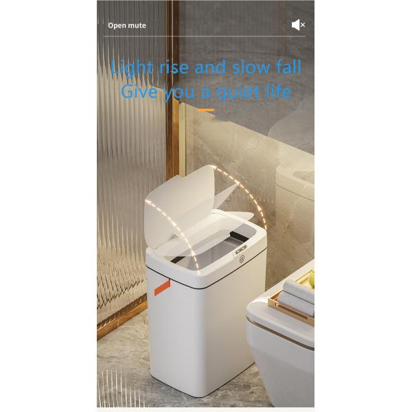 Intelligent Trash Can Smart Sensor Waterproof Dustbin Household Induction Garbage Bin Automatic Packing House Garbage Can