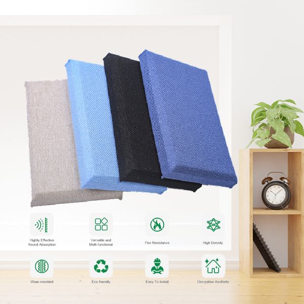 Customized Fabric Acoustic Panel Fiber Glass Acoustic Wall Panel Flame Retardant