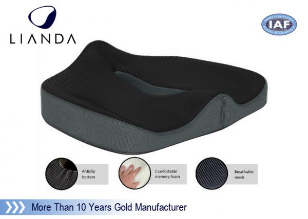 Quality Hemorrhoid Memory Foam Seat Cushion , Medically Recommendedd Coccyx Cushion For Hemorhoid Patients for sale
