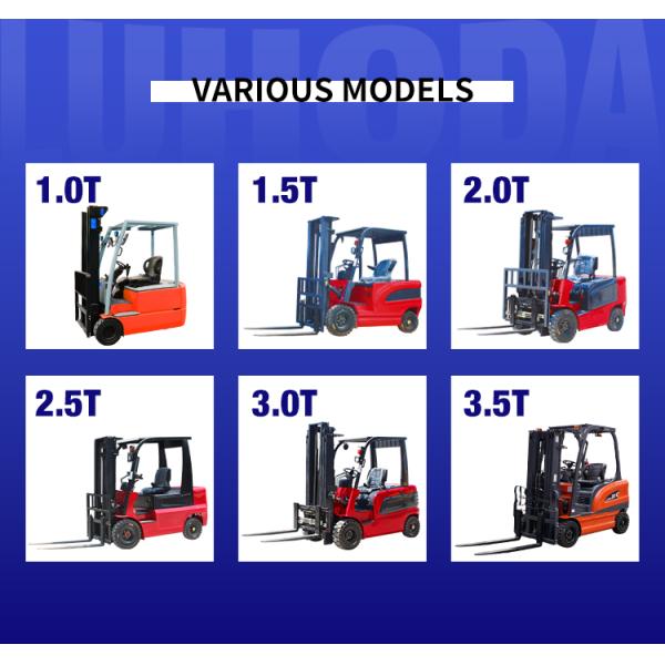 High Quality Lithium Battery 3 Ton Forklift Mini Electric Forklift Hydraulic Fork Lift Truck