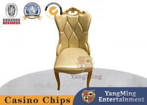 Buy cheap High End Restaurants Custom Made Leather Dining Chairs product