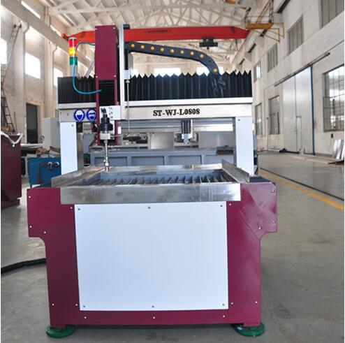 Quality 37KW water jet cutter with cutting size 800*800mm for metal sheet for sale