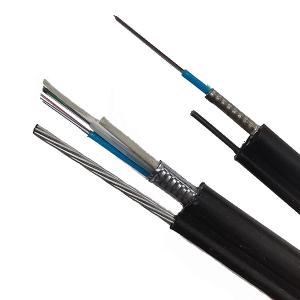 China Self - Supporting FRP Steel Wire Strength Armoured GYFTC8S GYTC8S Figure 8 Fiber Optic Cable on sale