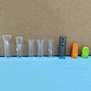 China Customized Cross Shaped Glass Smoking Tips 8MM Filter Tips on sale