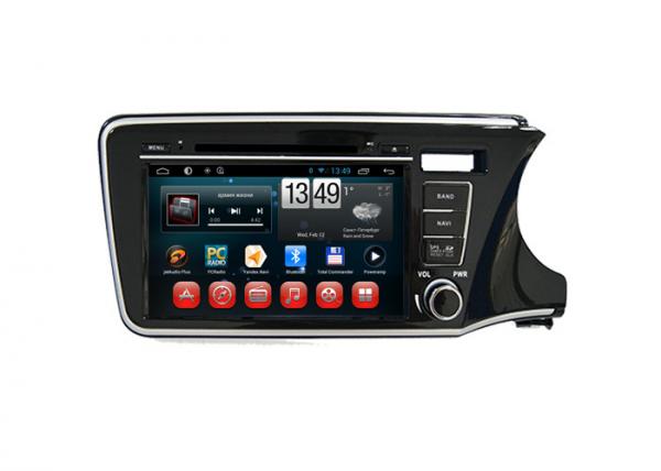 Quality Android Radio Bluetooth Dvd Player Honda Navigation System for City 2014 Right Hand for sale