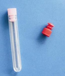 Buy cheap Plastic test tube PS test tube PP test tube with cap product