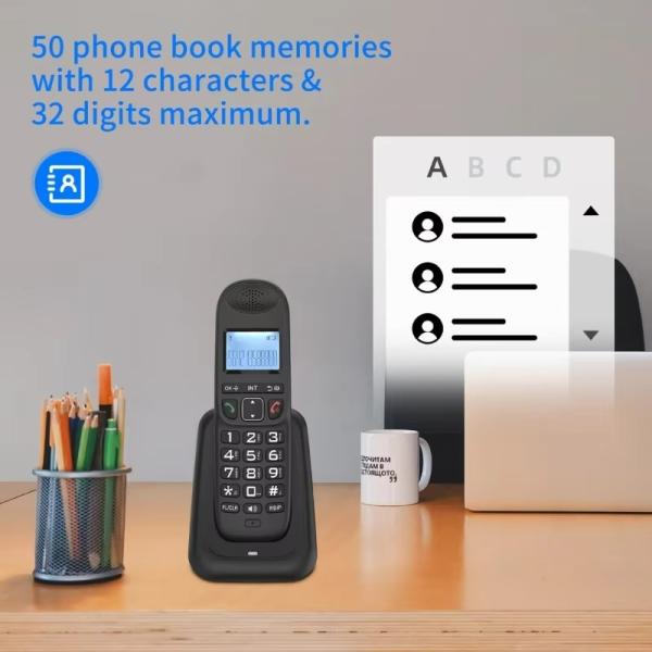 Functional And D1003 Elderly Mobile Phones With LCD Display And Number Storage