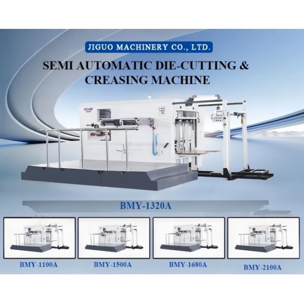 Semi Automatic Die Cutting Machine 14.5T for Corrugated Carton Box