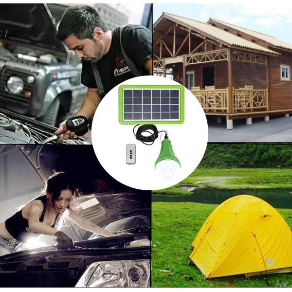 OEM 3W 5V Weather Resistant Solar Emergency Lights With Solar Panel