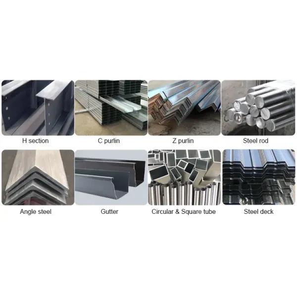 Prefab Warehouse Steel Structure Building Design Shed Steel Storage Cheap Prefabricated Buildings Workshop Price