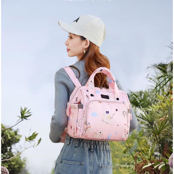 Fashion Large Maternity Multifunctional Diaper Bag Waterproof Travel Shoulder Handbag for Mom