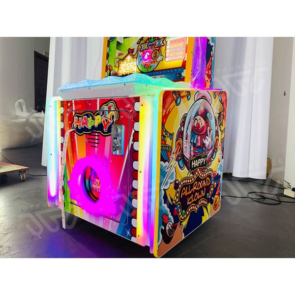 All-Round Clown Arcade Machine Circus-Themed Skill Based Ball Game Interactive Ball Catching Ticket Redemption Game