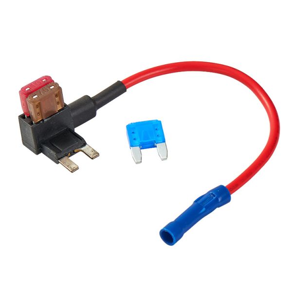 Atm Mini Fuse Holder Waterproof Medium Mini Micro3 Micro2 Fuse Adapter with Cable Micro Blade Fuses with Breakout Wires
