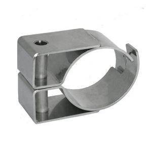 China Deburring Customized Precision Die Casting for Aluminium Strip Trefoil Clamp Cleat Cover on sale