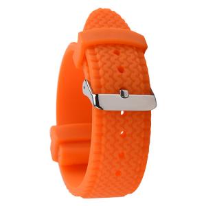 China 20mm Sport Watch Rubber Band , ROHS Soft Rubber Watch Strap Tire Pattern on sale
