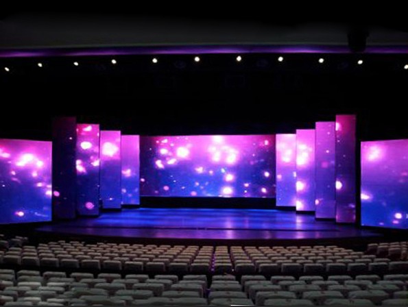 65536 Pixels Wedding Led Screen Rental Video Wall Stage 1/ 13s 4500cd/ M2
