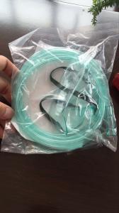 Buy cheap Adult Detection Reagent Nasal Oxygen Cannula Soft With Curved Nasal Prong product
