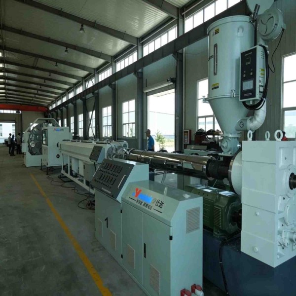Flexible PU Foam Pre-Insulated PERT HDPE Pipe Extrusion Line for district heating