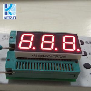 Buy cheap 0.8inch 7 Segment 3 Digit Led Display Module For Car USB MP3 Player product