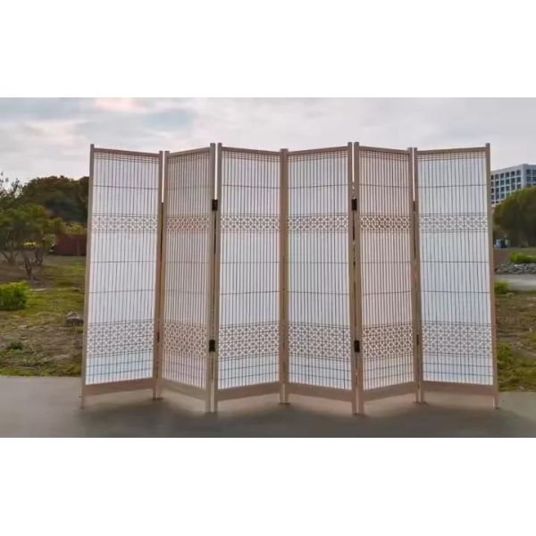 Woodworking Kumiko Wood Crafts for Wood Door Window Wooden Box Japanese Restaurant Decoration Partition