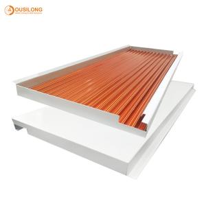 Aluminium Honeycomb Sheet Architectural Aluminum E - Shaped Hook On Ceiling