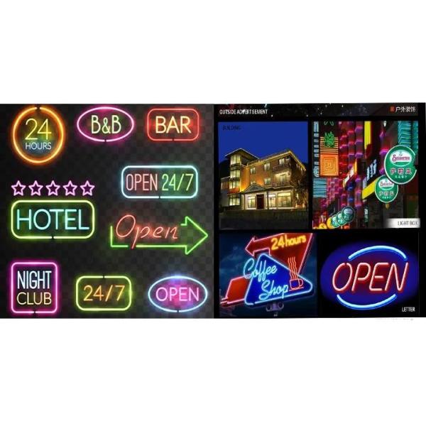 8 X 16mm 220V Neon Light LED Neon Strip For Outdoor Decoration