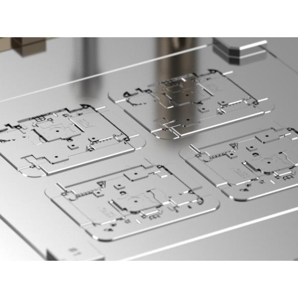 OEM / ODM ：Custom Consumer Electronics Molds / Transparent Three-proof Phone Upper Bottom Housing (1*4) No.23690