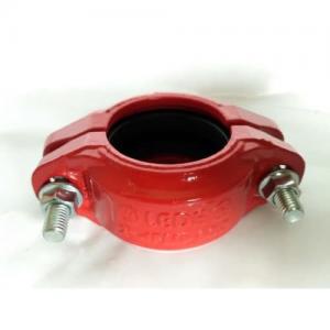 Buy cheap ISO9001 Ductile Iron Fitting 75L DN50 Ductile Iron Pipe Clamp product