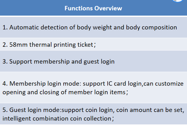 hot selling factory price for the Body Fat Scale