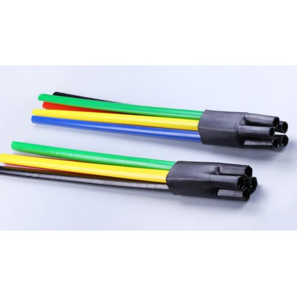 Black 1000mm Cable Thermal Shrinkable Terminal Head