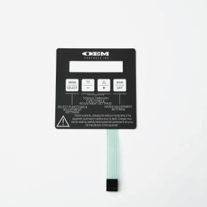 Durable Flexible PET Membrane Switch With Glossy Matte Surface Multipurpose